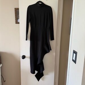 Alexis Black Asymmetrical Dress